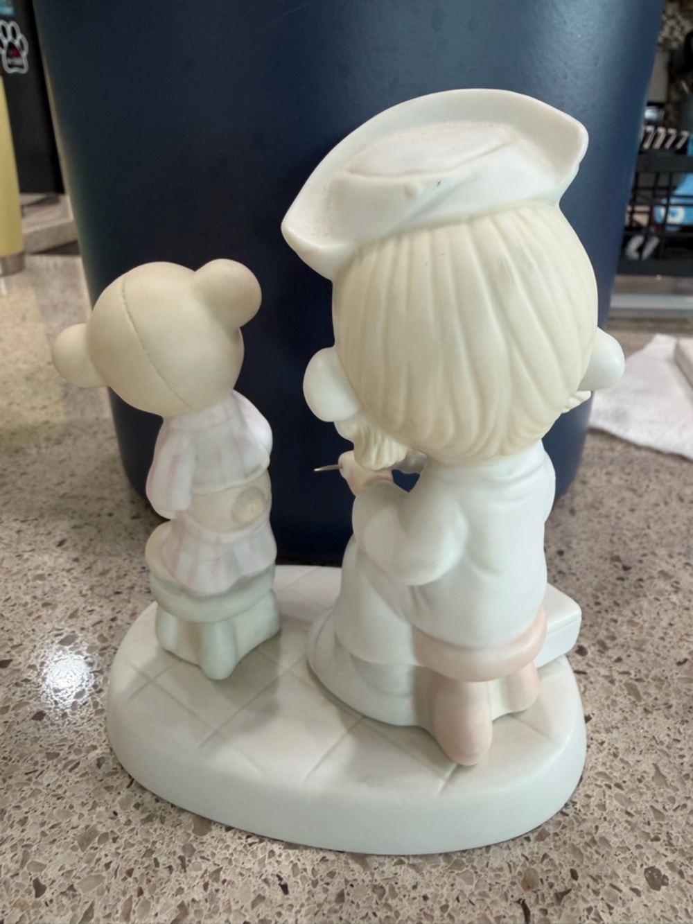 Precious Moments Nurse and Teddy Figurine - Picture 2 of 2